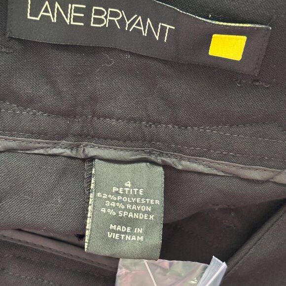 Lane Bryant Pants Houston Trouser NWT Right Fit 2 Black 4x Petite C125 - Picture 9 of 11